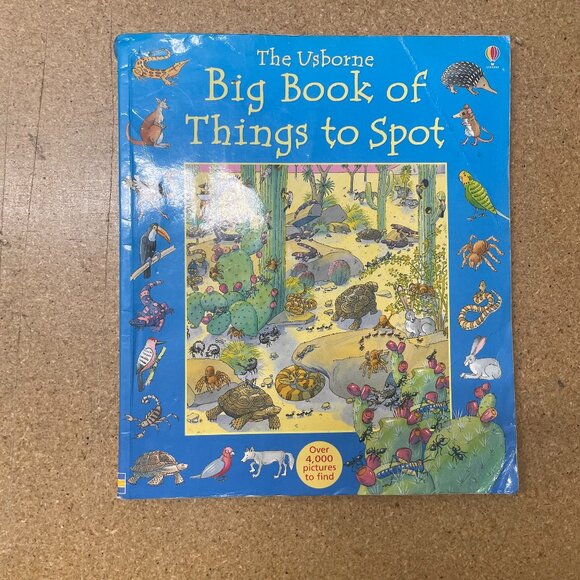The Usborne Bog Book of things to spot - over 4,000 pictures to find - Picture 1 of 4